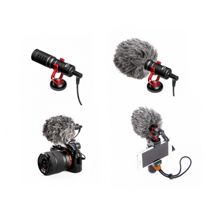 BOYA Microphone BY-MM1 Condensator 3,5mm BOYA Microphone BY-MM1 Condensator 3,5mm
