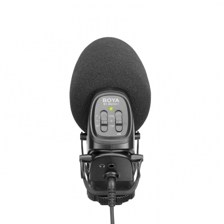 BOYA Microphone Shotgun BY-BM3031 Condensator 3,5mm BOYA Microphone Shotgun BY-BM3031 Condensator 3,5mm