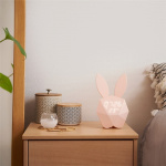 Mobility On Board Alarm Clock Rabbit with Night Lamp, Light Pink Mobility On Board Alarm Clock Rabbit with Night Lamp, Light Pink