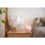 Mobility On Board Alarm Clock Rabbit with Night Lamp, Light Pink Mobility On Board Alarm Clock Rabbit with Night Lamp, Light Pink