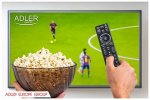 Adler popcornmaskin som ser ut som en fotboll Adler popcornmaskin som ser ut som en fotboll