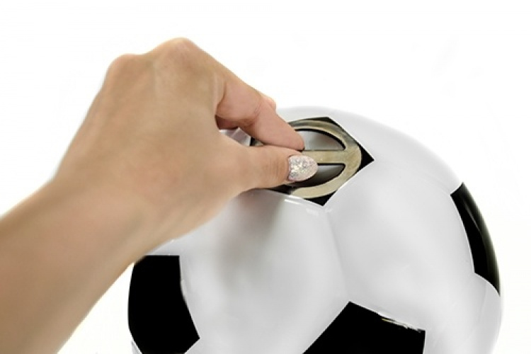 Adler popcornmaskin som ser ut som en fotboll Adler popcornmaskin som ser ut som en fotboll