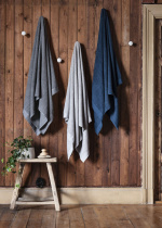 Kosta Linnewäfveri Frotté Bomull/Lin Marin 50X70