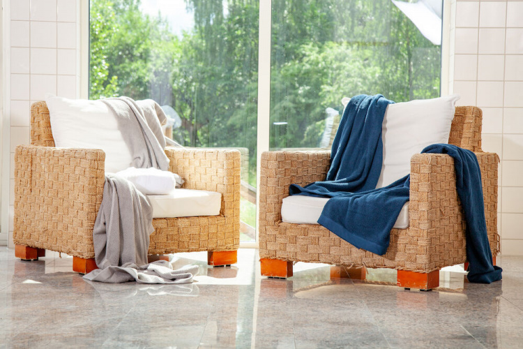 Kosta Linnewäfveri Frotté Bomull/Lin Ljusgrå 70X130 Kosta Linnewäfveri Frotté Bomull/Lin Ljusgrå 70X130