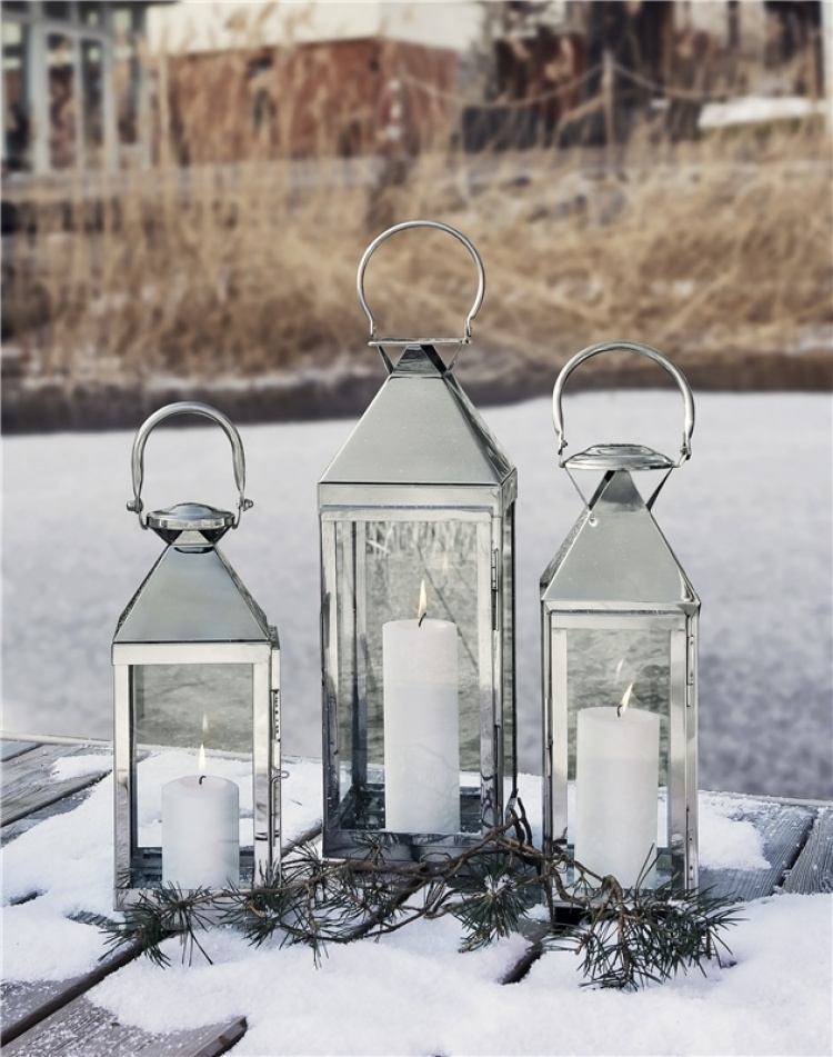 Lord Nelson Ljuslykta Stål Mellan 42cm