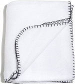 Nightingale Fleecepläd 130x170 Vit