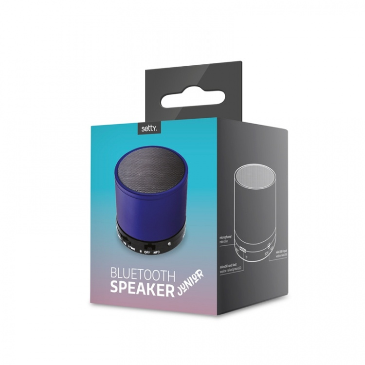 Junior bluetooth speaker, Dark blue
