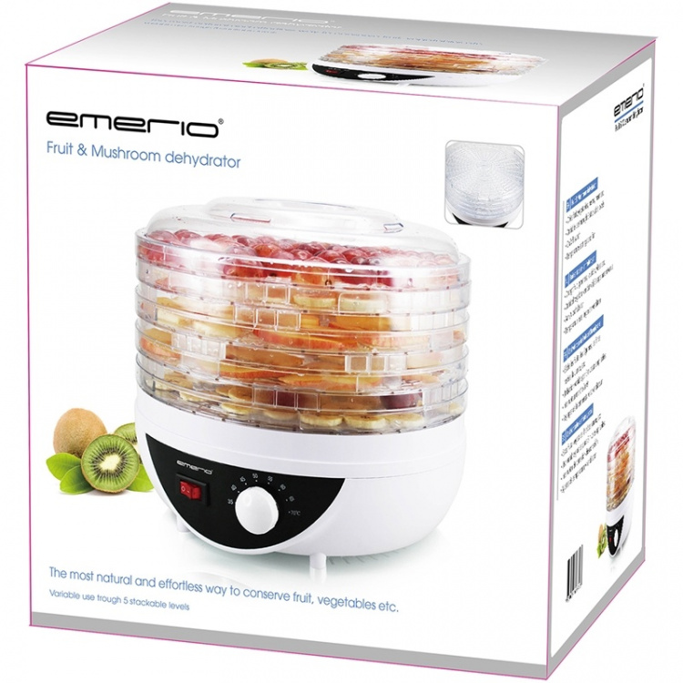Emerio Fruit & Mushroom Dryer Thermostatically controlled