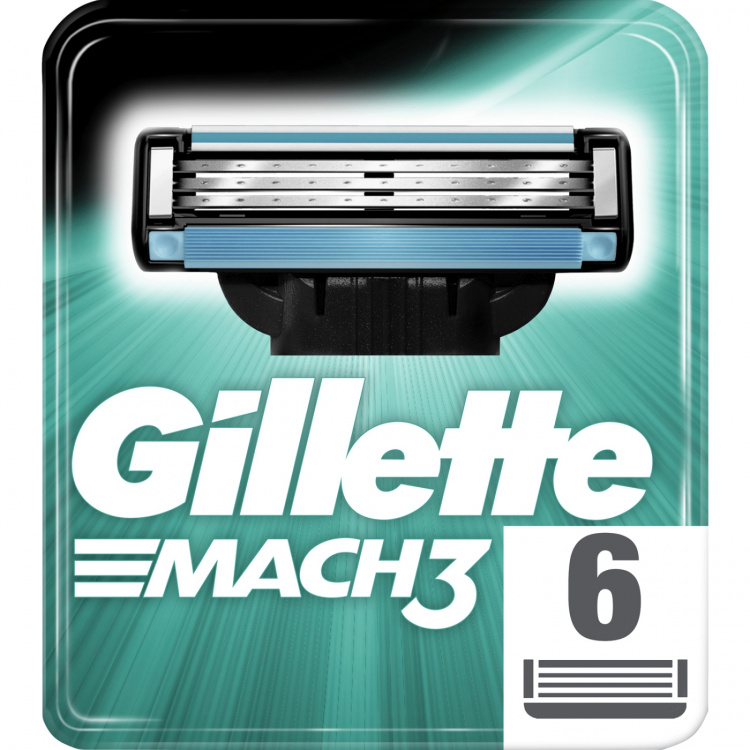Gillette Mach3 Base 6p