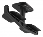 DELTACO GAMING Headset hanger for two headsets, ABS plastic, 3M, black