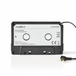 Nedis Car Radio Cassette Adapter | 3.5 mm | Cable length: 1.00 m | Black Nedis Car Radio Cassette Adapter | 3.5 mm | Cable length: 1.00 m | Black