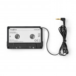 Nedis Car Radio Cassette Adapter | 3.5 mm | Cable length: 1.00 m | Black Nedis Car Radio Cassette Adapter | 3.5 mm | Cable length: 1.00 m | Black