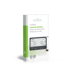 Nedis Car Radio Cassette Adapter | 3.5 mm | Cable length: 1.00 m | Black Nedis Car Radio Cassette Adapter | 3.5 mm | Cable length: 1.00 m | Black