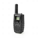 Nedis Walkie-Talkie Set | 2 Handsets | 8000 m | Number of frequency channels: 8 | PTT / VOX | 150 min | Headphone output | Black