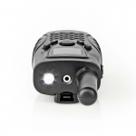 Nedis Walkie-Talkie Set | 2 Handsets | 8000 m | Number of frequency channels: 8 | PTT / VOX | 150 min | Headphone output | Black