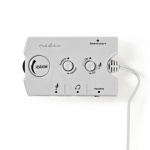 Nedis Audio Switch | Audio / video / data connections input: 2x 3.5 mm Male | Audio / video / data connections output: 2.5 mm Female / 3x 3.5 mm Female | Function control: Manual | Number of buttons: 3