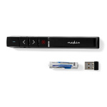 Nedis Presenter | Laser pointer range up to: 100 m | Wireless range up to: 30 m | Black Nedis Presenter | Laser pointer range up to: 100 m | Wireless range up to: 30 m | Black