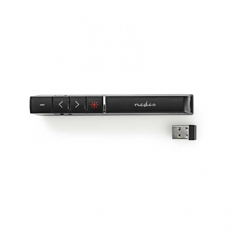 Nedis Presenter | Laser pointer range up to: 100 m | Wireless range up to: 30 m | Black Nedis Presenter | Laser pointer range up to: 100 m | Wireless range up to: 30 m | Black