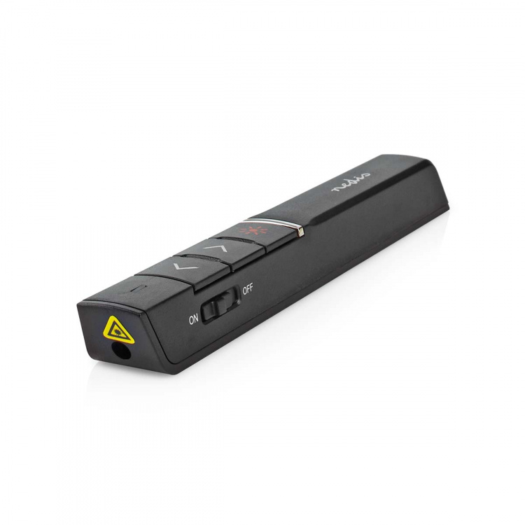 Nedis Presenter | Laser pointer range up to: 100 m | Wireless range up to: 30 m | Black Nedis Presenter | Laser pointer range up to: 100 m | Wireless range up to: 30 m | Black