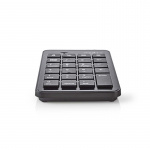 Nedis Wired Keyboard | USB-A | Office | Single-Handed | Numeric | Numeric keypad