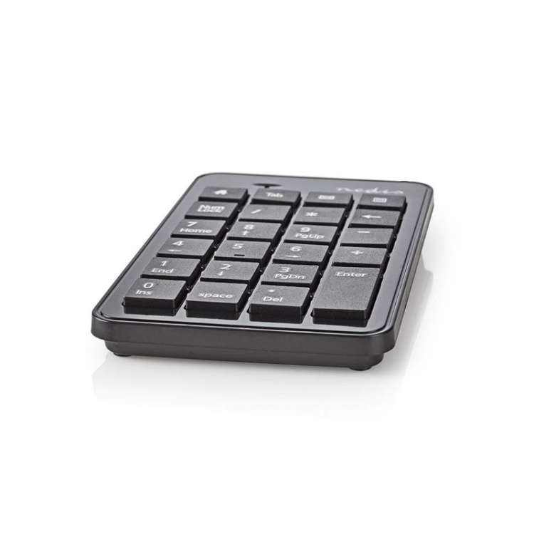 Nedis Wired Keyboard | USB-A | Office | Single-Handed | Numeric | Numeric keypad
