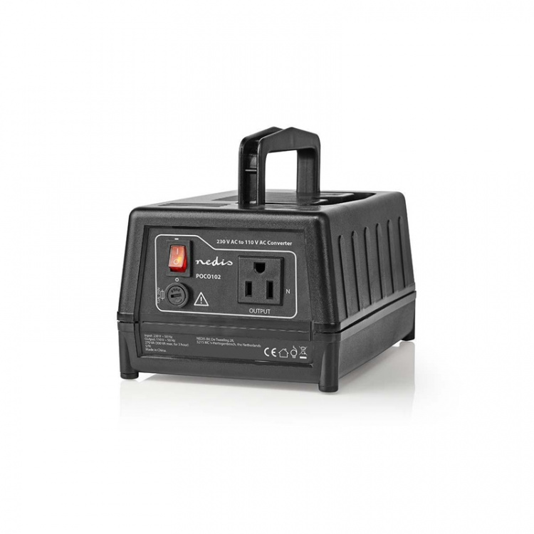 Nedis Power Converter | Mains Powered | 230 V AC 50 Hz | 270 W | Plug with earth contact | Black