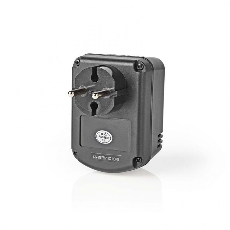Nedis Power Converter | Mains Powered | 230 V AC 50 Hz | 30 W | Plug with earth contact | Black