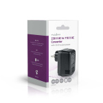 Nedis Power Converter | Mains Powered | 230 V AC 50 Hz | 30 W | Plug with earth contact | Black