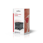 Nedis Power Converter | Car Powered | 24 V DC | 12 V DC | 240 W | Screw Terminal | Equipped with a fuse | Black