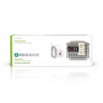 Nedis Power Inverter Modified Sine Wave | Input voltage: 12 V DC | Device power output connection(s): Type F (CEE 7/3) | 230 V AC 50 Hz | 4000 W | Peak power output: 8000 W | Screw Terminal | Silver