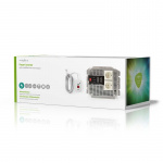 Nedis Power Inverter Modified Sine Wave | Input voltage: 12 V DC | Device power output connection(s): Type F (CEE 7/3) | 230 V AC 50 Hz | 4000 W | Peak power output: 8000 W | Screw Terminal | Silver