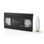 Nedis Head Cleaning Tape | 20 ml | VHS Heads | Black Nedis Head Cleaning Tape | 20 ml | VHS Heads | Black