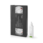 Nedis Head Cleaning Tape | 20 ml | VHS Heads | Black Nedis Head Cleaning Tape | 20 ml | VHS Heads | Black