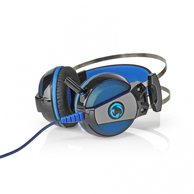 Nedis Gaming Headset | Over-Ear | Surround | USB Type-A | Bendable & Retractable Microphone | 2.10 m | Normal Lighting
