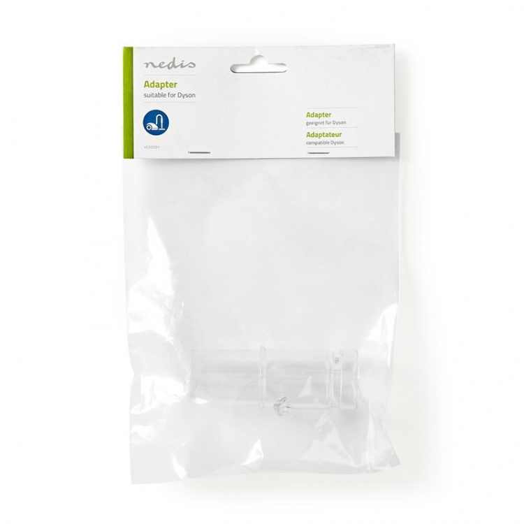 Nedis Vacuum Cleaner Adapter | 32 mm | Suitable for: Dyson | Transparent | Plastic Nedis Vacuum Cleaner Adapter | 32 mm | Suitable for: Dyson | Transparent | Plastic