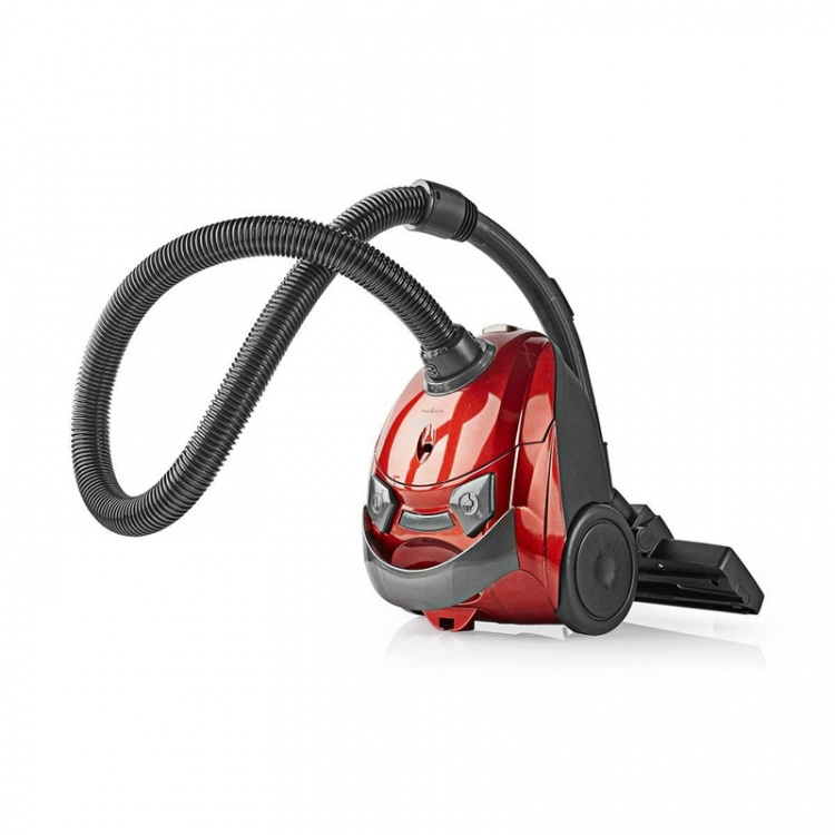 Nedis Vacuum Cleaner | With Bag | 700 W | Dust capacity: 1.5 l | Combi Brush | Action radius: 7 m | Hepa | Anthracite / Red Nedis Vacuum Cleaner | With Bag | 700 W | Dust capacity: 1.5 l | Combi Brush | Action radius: 7 m | Hepa | Anthracite / Red