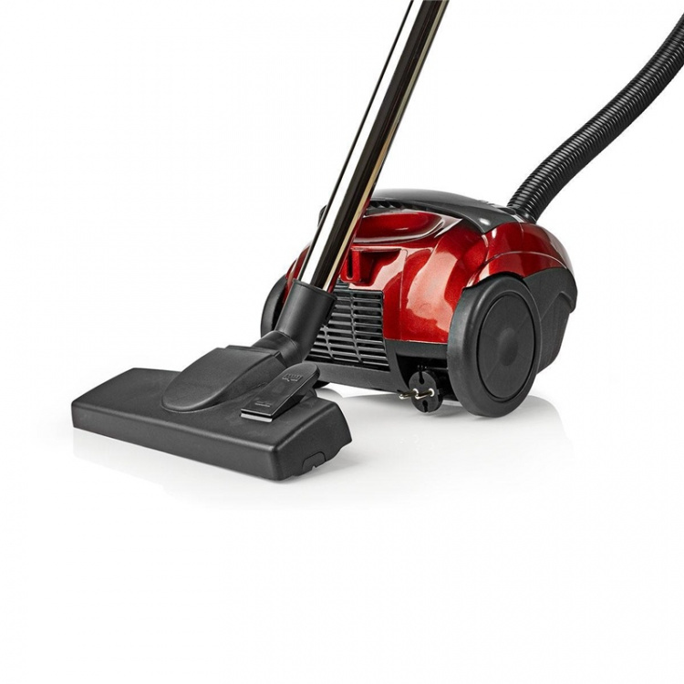 Nedis Vacuum Cleaner | With Bag | 700 W | Dust capacity: 1.5 l | Combi Brush | Action radius: 7 m | Hepa | Anthracite / Red Nedis Vacuum Cleaner | With Bag | 700 W | Dust capacity: 1.5 l | Combi Brush | Action radius: 7 m | Hepa | Anthracite / Red