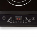 Nedis Induction Cooker | Cooking zones: 1 | 2000 W | Overheating protection | Black | Timer | Turbo action | Child lock | LCD display