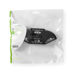 Nedis Composite Video Switch | 3 port(s) | Audio / video / data connections input: 3x Composite Video (RWY) | Audio / video / data connections output: 1x Composite Video (RWY) | 1024x576 | ABS | Black Nedis Composite Video Switch | 3 port(s) | Audio / video / data connections input: 3x Composite Video (RWY) | Audio / video / data connections output: 1x Composite Video (RWY) | 1024x576 | ABS | Black