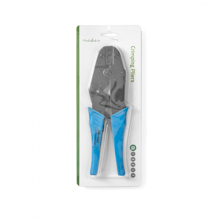 Nedis Crimp pliers | BNC / F / RG58 / RG59 | Plier | Metal / PVC | Black / Blue
