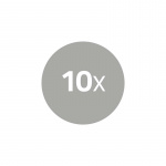 Nedis Hook and Loop Cable Binder | Polybag | Grey | 10 pcs Nedis Hook and Loop Cable Binder | Polybag | Grey | 10 pcs