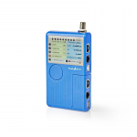 Nedis LAN measuring instrument | Wired | 180 m | LED indicator | Battery Powered Nedis LAN measuring instrument | Wired | 180 m | LED indicator | Battery Powered