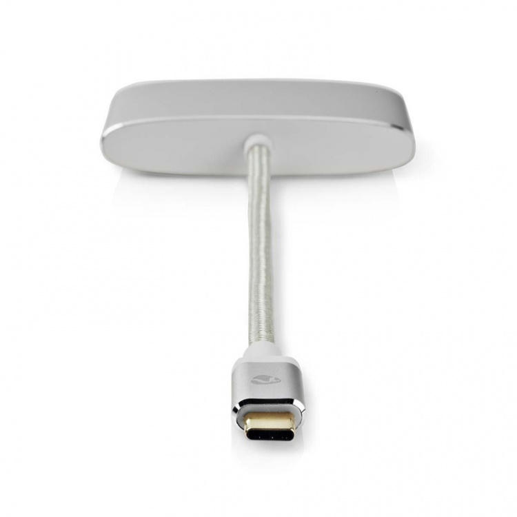 Nedis USB Adapter | USB 3.1 | USB-C™ Male | USB-A Female / USB-C™ Female / VGA Female | 5 Gbps | 0.20 m | Round | Gold Plated | Braided / Nylon | Silver | Cover Window Box Nedis USB Adapter | USB 3.1 | USB-C™ Male | USB-A Female / USB-C™ Female / VGA Female | 5 Gbps | 0.20 m | Round | Gold Plated | Braided / Nylon | Silver | Cover Window Box