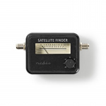 Nedis Satellite Signal Strength Meter | 950-2400 MHz | Input sensitivity: 83 dB | Output level: 102 dBuV | Black