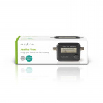 Nedis Satellite Signal Strength Meter | 950-2400 MHz | Input sensitivity: 83 dB | Output level: 102 dBuV | Black