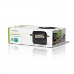 Nedis Satellite Signal Strength Meter | 950-2400 MHz | Input sensitivity: 83 dB | Output level: 102 dBuV | Black