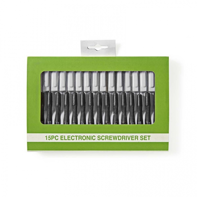 Nedis Precision Screwdriver Set | 3x PH / 4x Flat / 4x Hex / 4x Tx Nedis Precision Screwdriver Set | 3x PH / 4x Flat / 4x Hex / 4x Tx