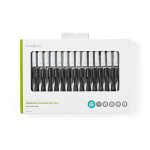 Nedis Precision Screwdriver Set | 3x PH / 4x Flat / 4x Hex / 4x Tx Nedis Precision Screwdriver Set | 3x PH / 4x Flat / 4x Hex / 4x Tx