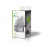 Nedis PVC Air Outlet Hose | 100 mm | 3.00 m | Suitable for: Air Ventilation / Tumble Dryers | White