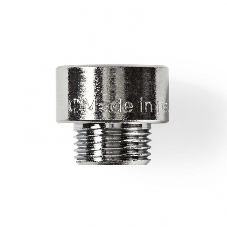 Nedis Hose Connector | 3/4\'\' | 1/2\'\' | Metal | Silver